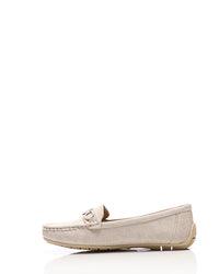 RUI-DJTF-004 Flat Cream Smart Loafer