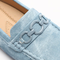 RUI-DJTF-004 Flat Cream Smart Loafer