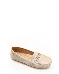 RUI-DJTF-004 Flat Cream Smart Loafer