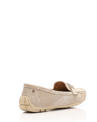 RUI-DJTF-004 Flat Cream Smart Loafer