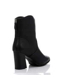 SUN-DVTF-002 Triangular Toecap Heeled Boot