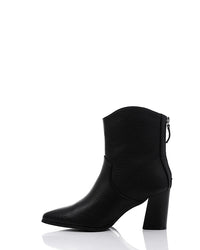 SUN-DVTF-002 Triangular Toecap Heeled Boot