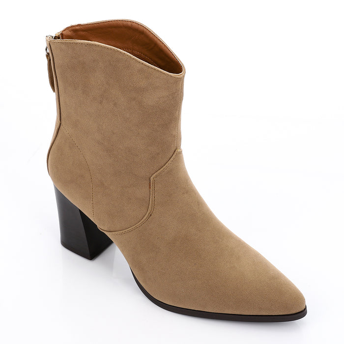 SUN-DVTF-002 Triangular Toecap Heeled Boot