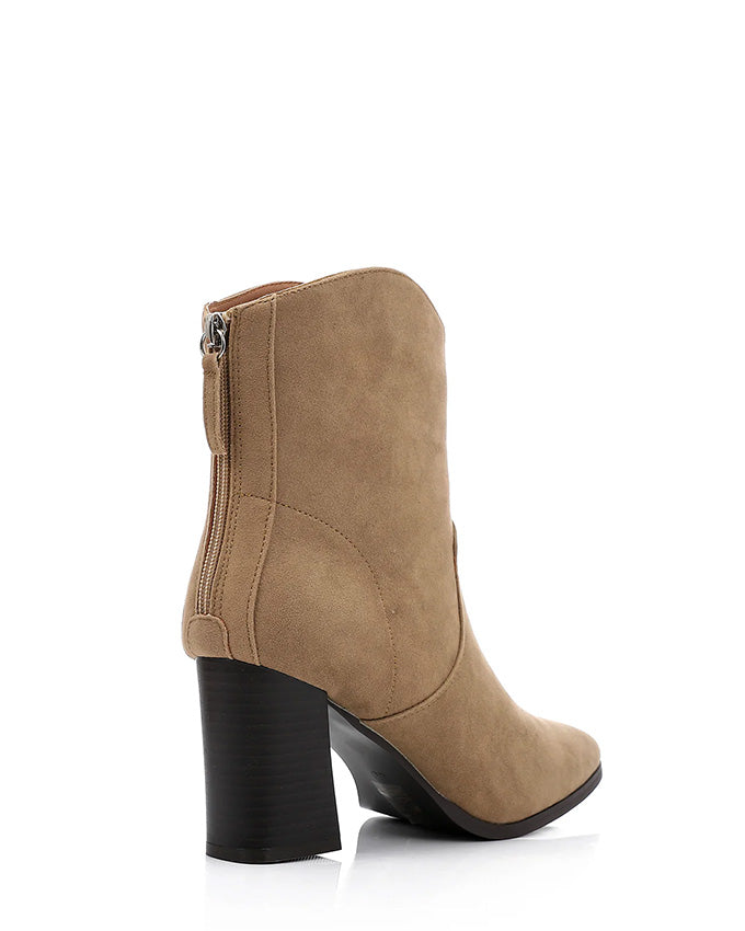 SUN-DVTF-002 Triangular Toecap Heeled Boot