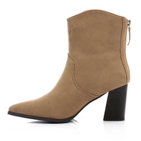 SUN-DVTF-002 Triangular Toecap Heeled Boot