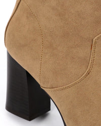 SUN-DVTF-002 Triangular Toecap Heeled Boot