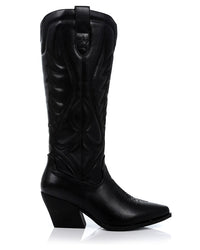 SUN-DVTF-003 Mid Heel Cowboy Boot