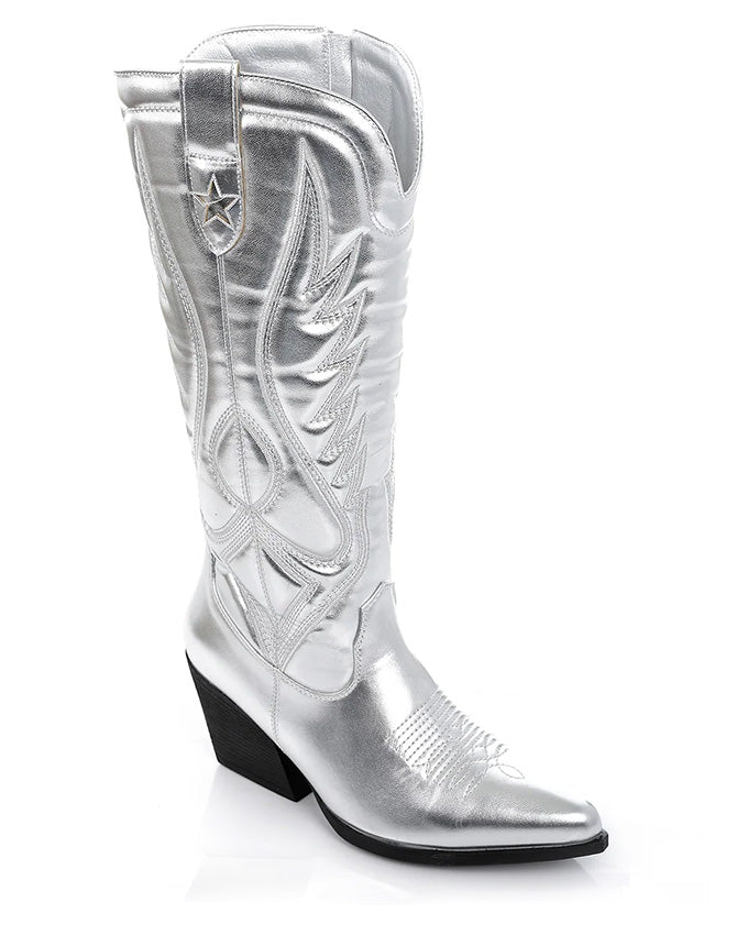 SUN-DVTF-003 Mid Heel Cowboy Boot