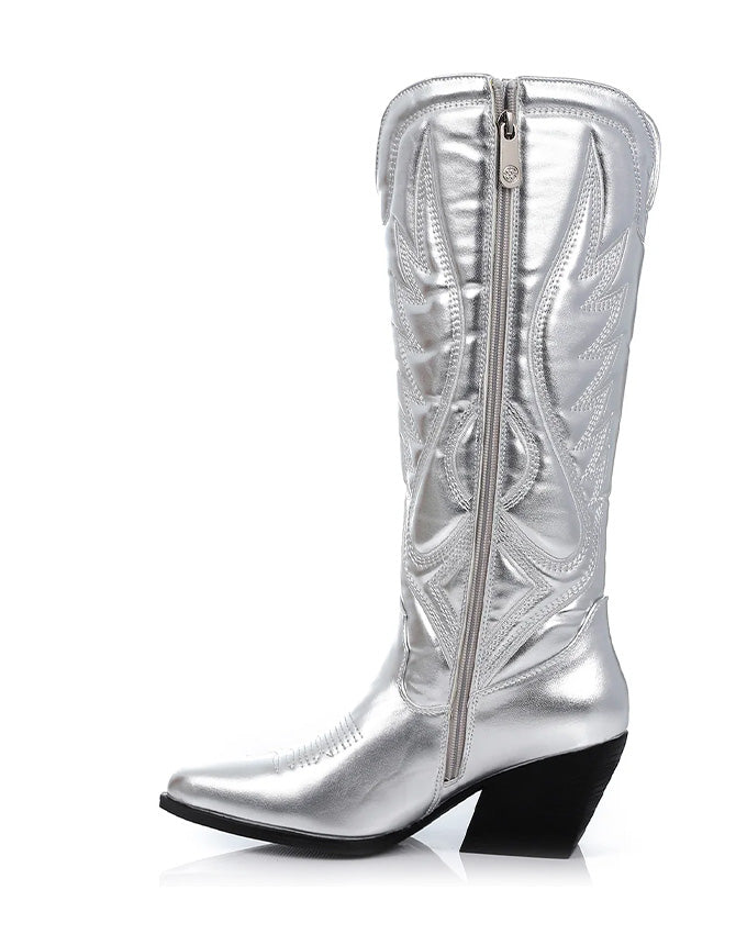 SUN-DVTF-003 Mid Heel Cowboy Boot