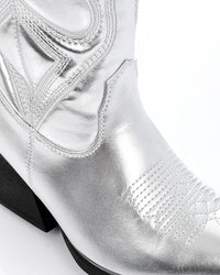SUN-DVTF-003 Mid Heel Cowboy Boot