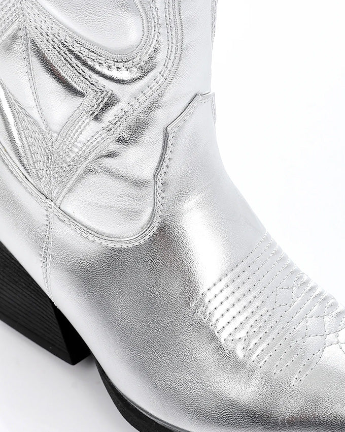 SUN-DVTF-003 Mid Heel Cowboy Boot