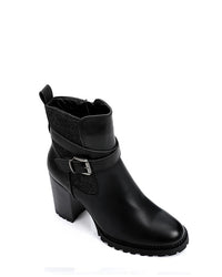 SUN-DVTF-009 Leather Ankle Boot
