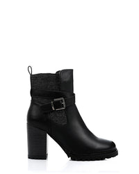 SUN-DVTF-009 Leather Ankle Boot