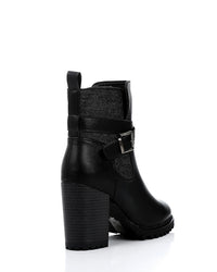 SUN-DVTF-009 Leather Ankle Boot