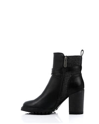SUN-DVTF-009 Leather Ankle Boot