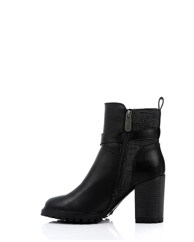 SUN-DVTF-009 Leather Ankle Boot