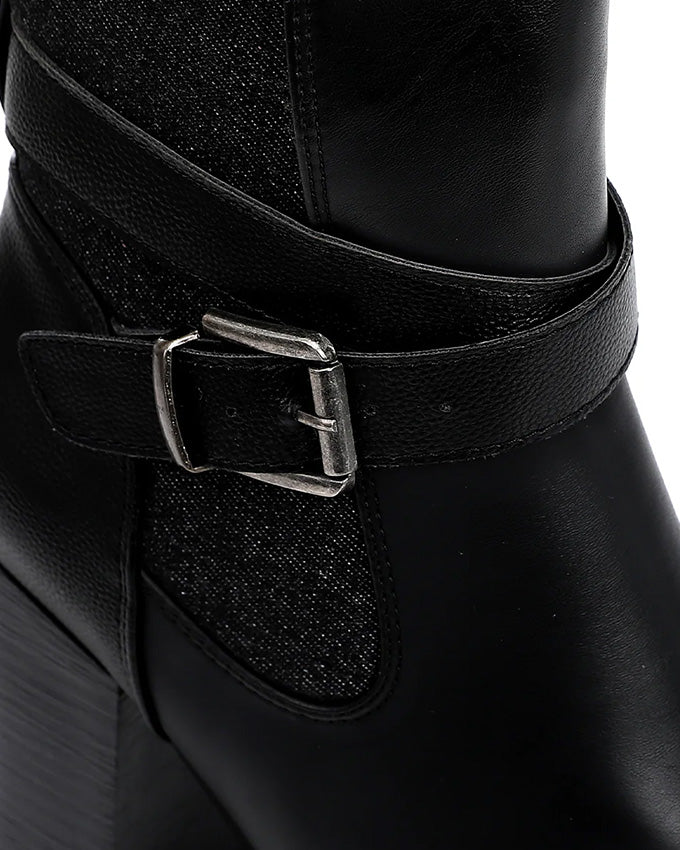 SUN-DVTF-009 Leather Ankle Boot