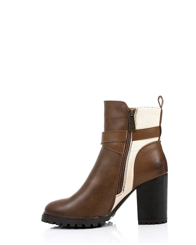 SUN-DVTF-009 Leather Ankle Boot