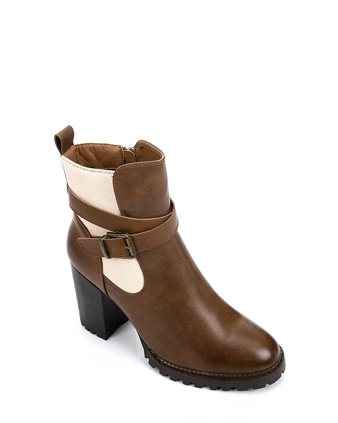 SUN-DVTF-009 Leather Ankle Boot