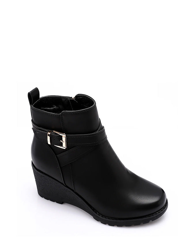 SUN-DVTH-011  Wedge Ankle Boot