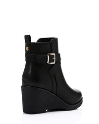 SUN-DVTH-011  Wedge Ankle Boot