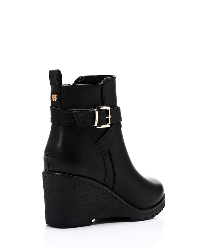 SUN-DVTH-011  Wedge Ankle Boot