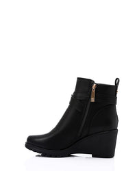 SUN-DVTH-011  Wedge Ankle Boot