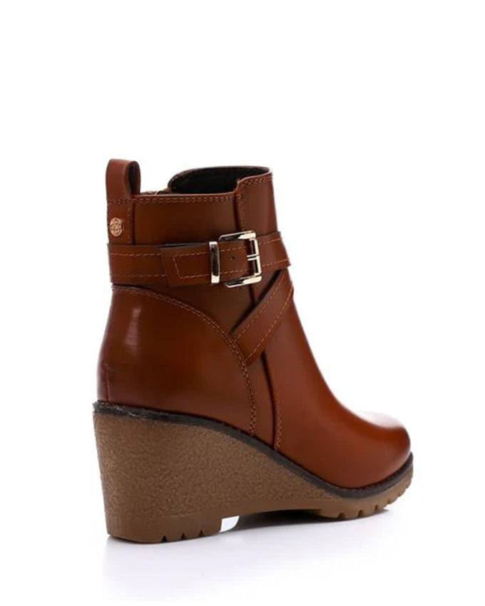 SUN-DVTH-011  Wedge Ankle Boot