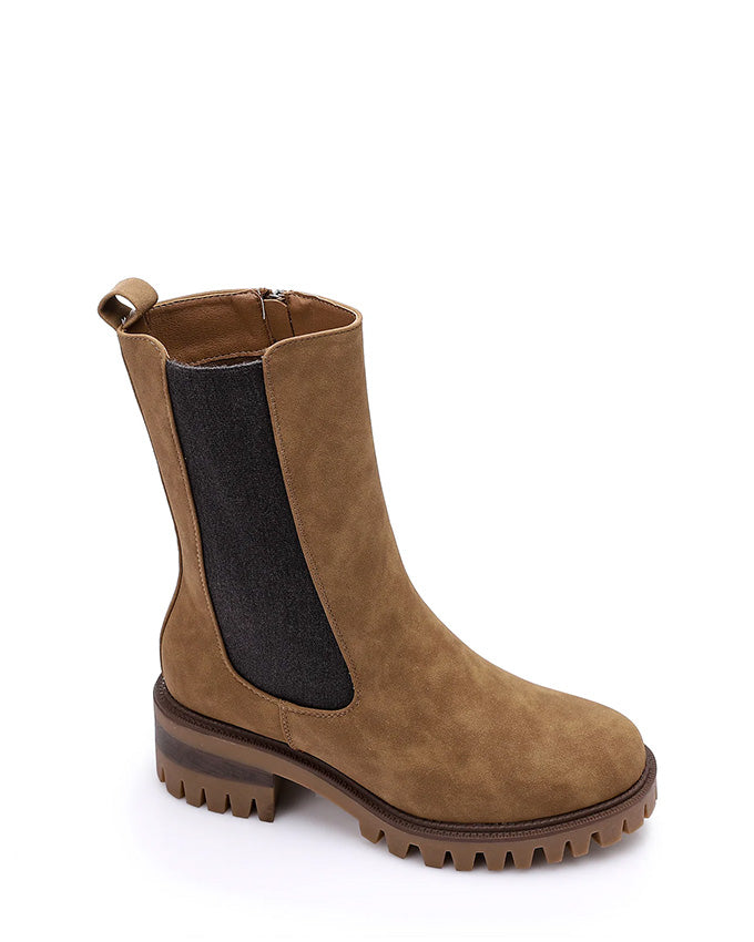 SUN-DVTH-012 Suede Half Boot