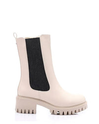 SUN-DVTH-012 Suede Half Boot