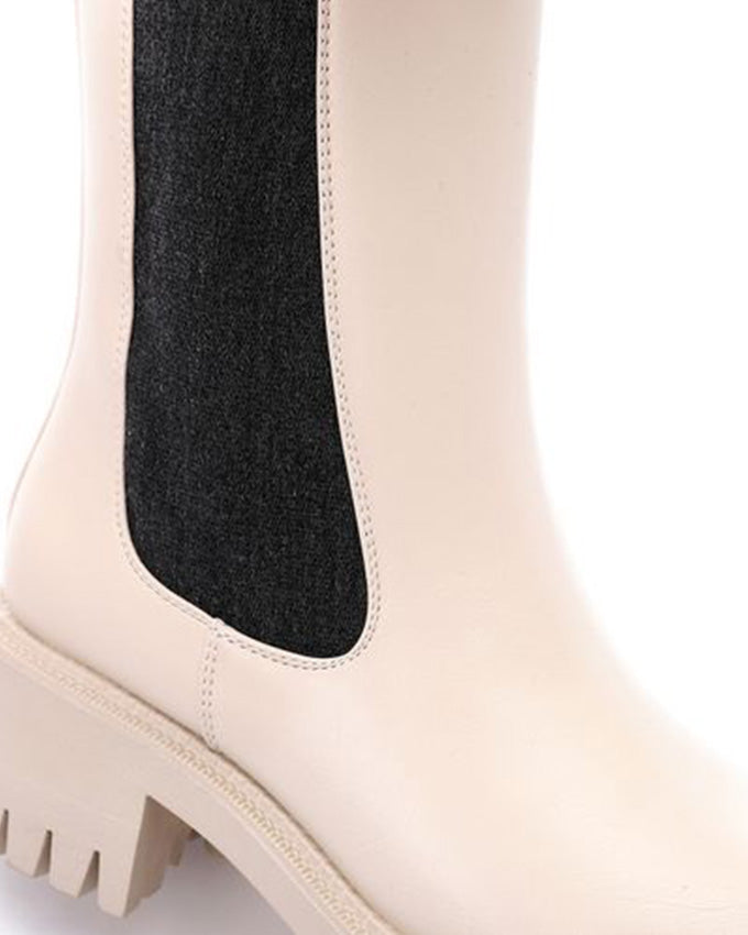SUN-DVTH-012 Suede Half Boot