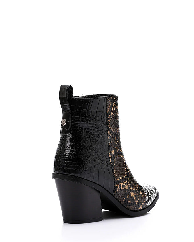 SUN-DVTH-020 Leather Toecap Ankle Boot