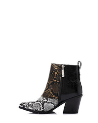 SUN-DVTH-020 Leather Toecap Ankle Boot