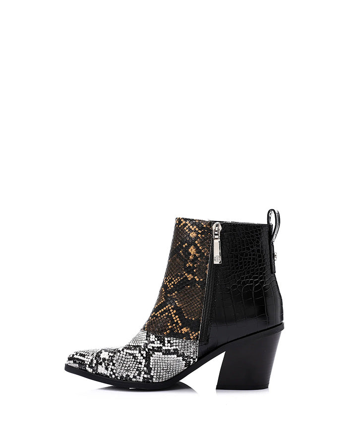 SUN-DVTH-020 Leather Toecap Ankle Boot