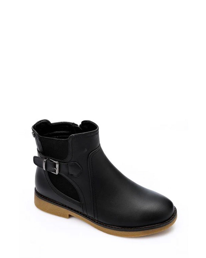 SUN-DVTH-022 Leather Ankle Boot