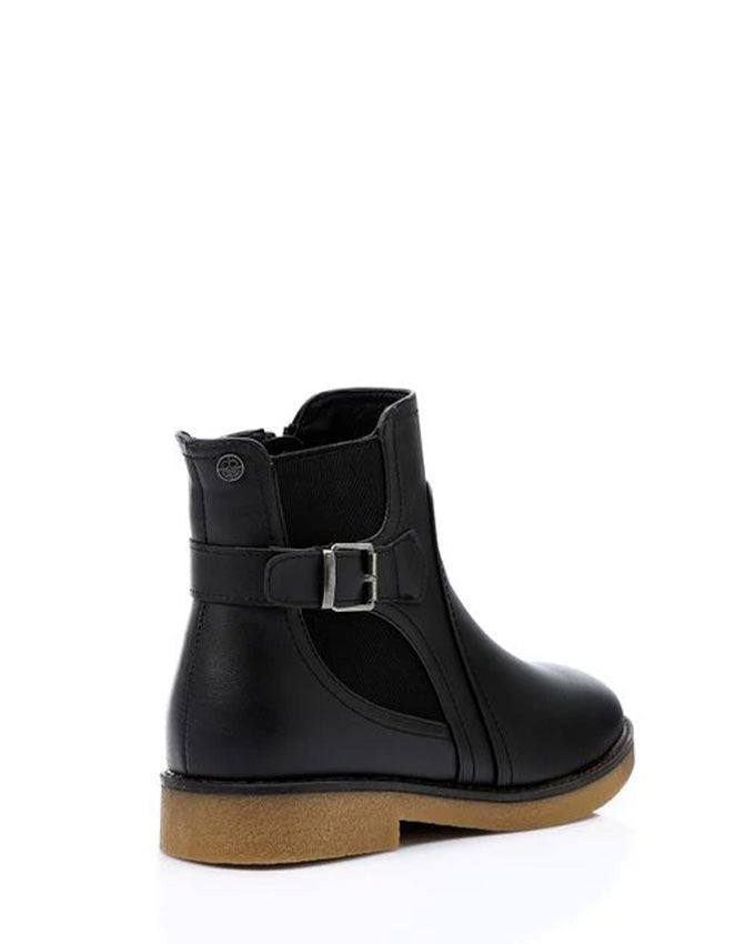 SUN-DVTH-022 Leather Ankle Boot
