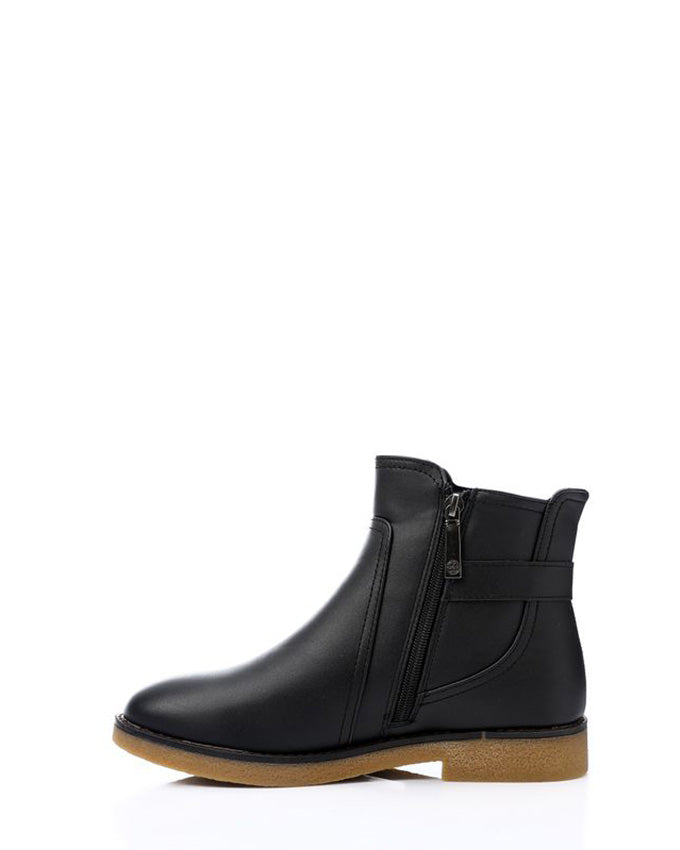 SUN-DVTH-022 Leather Ankle Boot