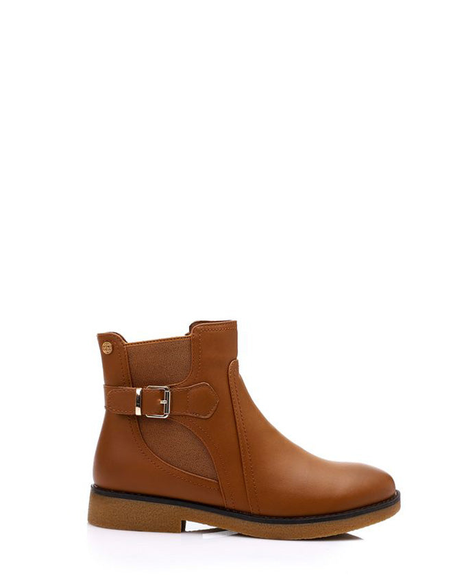 SUN-DVTH-022 Leather Ankle Boot