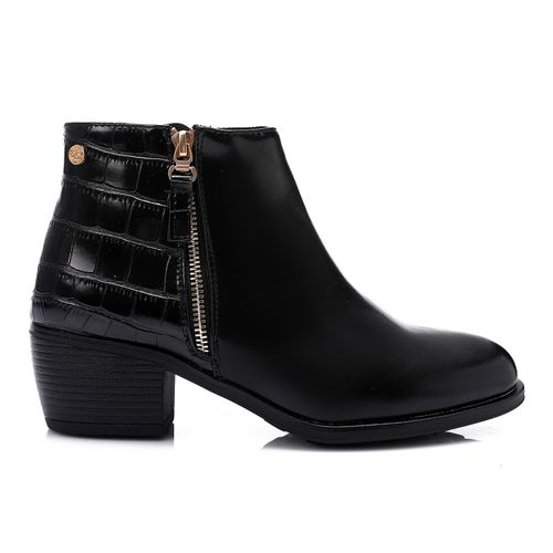 SUN-DVTH-023 Leather Ankle Boots