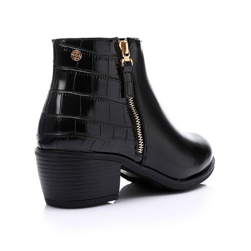 SUN-DVTH-023 Leather Ankle Boots