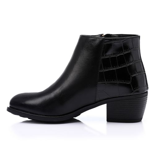 SUN-DVTH-023 Leather Ankle Boots