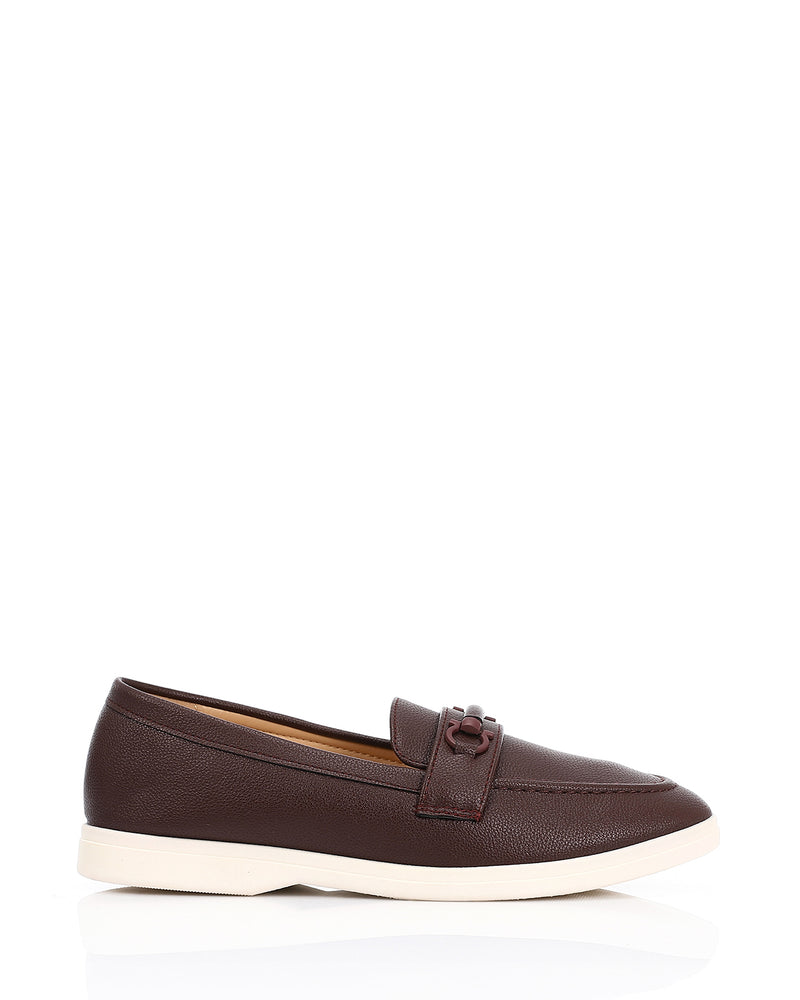 WAH-DVTV-001 Leather Loafers Flats