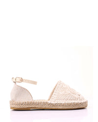 XIE-DJTX-007 Summer Embroidered Flats Sandal