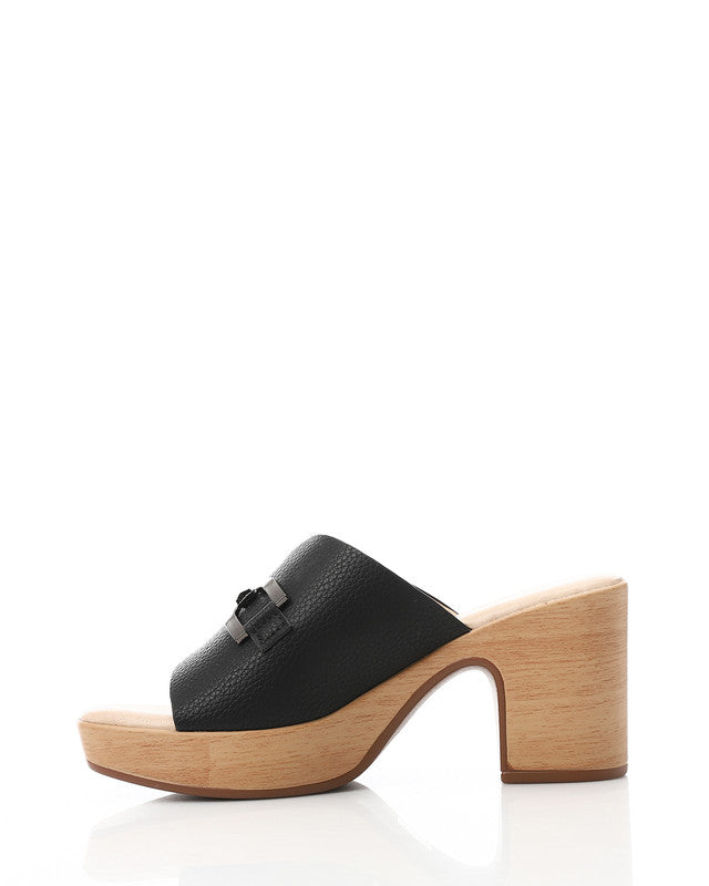 CHE-DJTX-006 Block Slipper Shoes