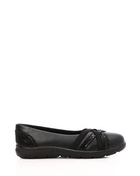 CHE-DVTS-013 Cross Strap Reptile Comfort Ballerina