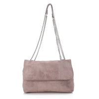 DEE-DVTS-003 Crinkle Patent Chain Shoulder Bag