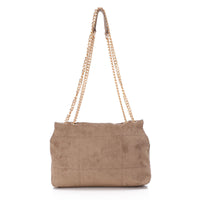 DEE-DVTS-003 Crinkle Patent Chain Shoulder Bag