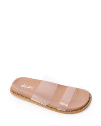 FAN-DJTV-001 Clear Serenity Studded Slipper