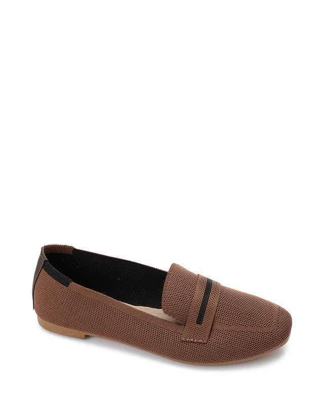 FAN-DJTV-025 Semi Square Toe Shape Flat Shoes