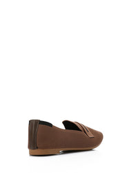 FAN-DJTV-025 Semi Square Toe Shape Flat Shoes